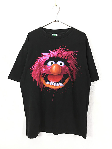 古着 90s USA製 The Muppet Show Animal アニマル BIG フェイス