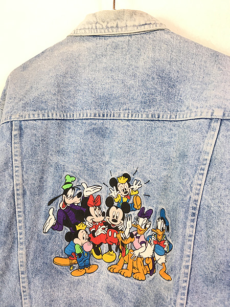 激レア90s アメリカ製 MICKEY TOOCUTE デニム ジャケット M ジャケット