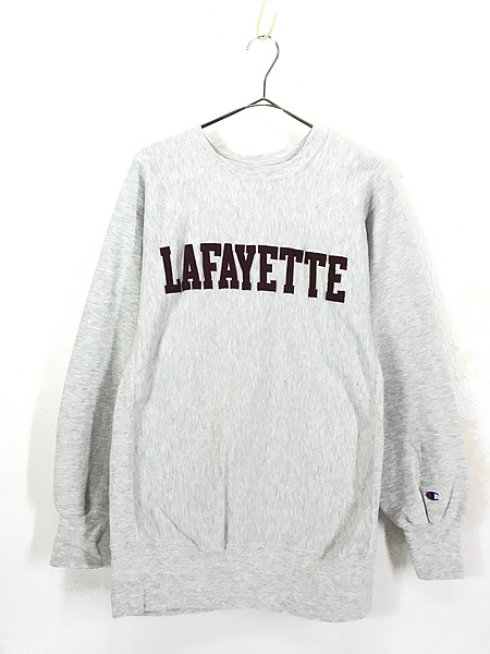 古着 90s USA製 Champion Reverse Weave 「LAFAYETTE」 パッチ