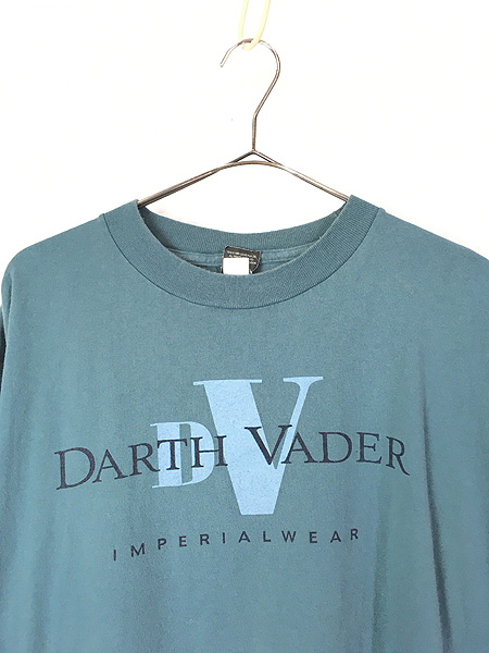 スターウォ】 90s USA製 DARTH VADER ダースベイダー ビッグプリントT