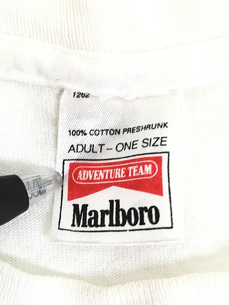 古着 90s USA製 Marlboro 「ADVENTURE TEAM」 ボート レース ポケット ...