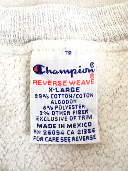 古着 90s Champion Reverse Weave 「VINEYARD」 リバース スウェット