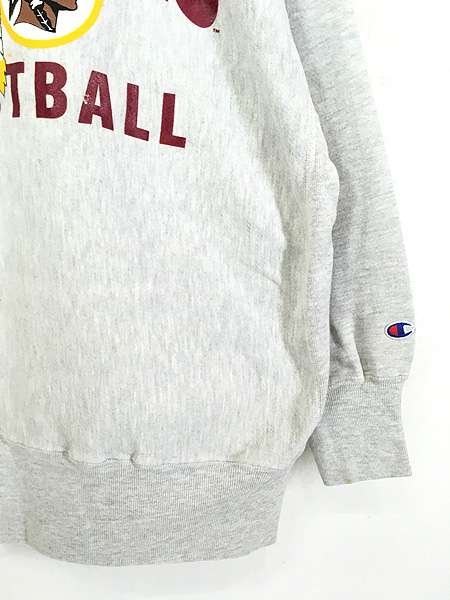 古着 90s Champion Reverse Weave 「REDSKINS」 4段 フットボール