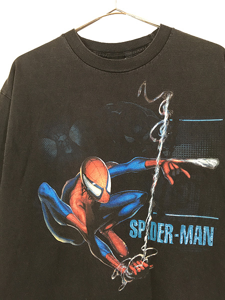 古着 90s USA製 MARVEL SPIDER MAN スパイダーマン アメコミ UV