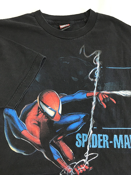 古着 90s USA製 MARVEL SPIDER MAN スパイダーマン アメコミ UV