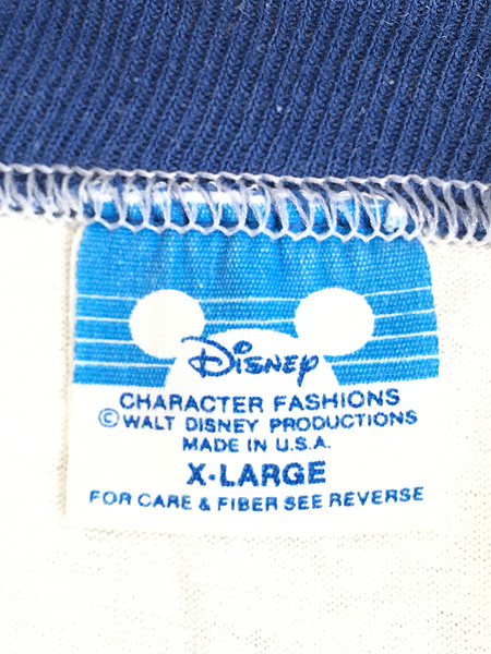 れやダメー】 Disney - 80sディズニー リンガーT リンガーTシャツ T