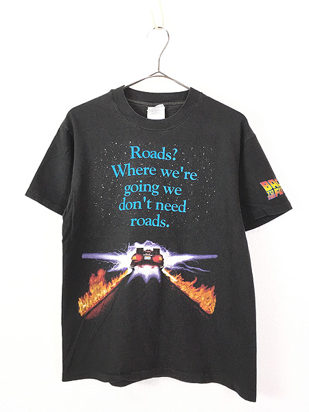 vintage 90s back to the future TシャツXXL