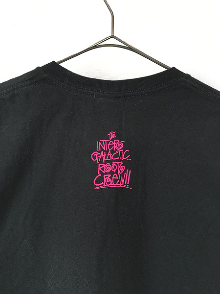 古着 Stussy ステューシー 宇宙飛行士 × ロゴ BIG プリント Tシャツ XL