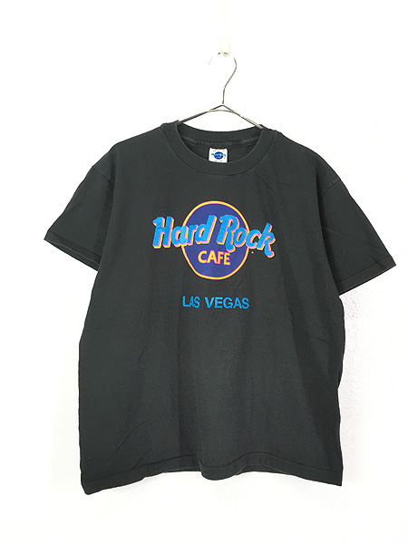 古着 80s Canada製 Hard Rock Cafe 「TORONTO」 BIG ロゴ ハードロックカフェ Tシャツ L 古着 - 古着 通販  ヴィンテージ　古着屋 Dracaena ドラセナ
