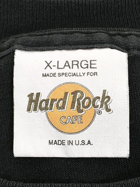 古着 90s USA製 Hard Rock Cafe 「ORLANDO」 地球 ハードロック T 