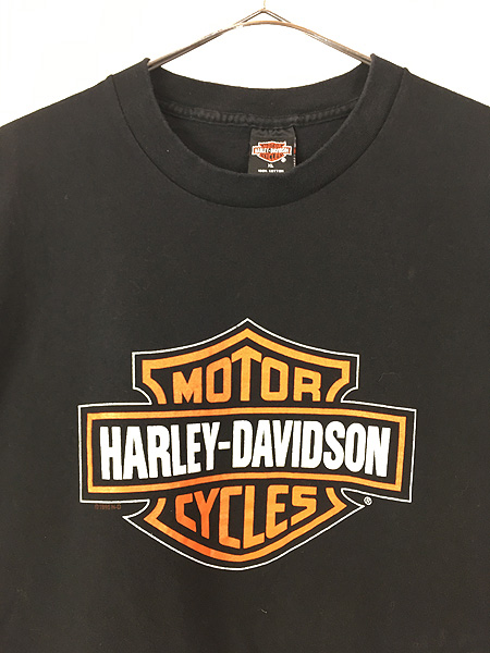 古着 90s USA製 HARLEY DAVIDSON 「TOKYO,JAPAN」 V2 エンジン 