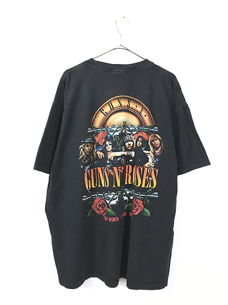 古着 GUNS N' ROSES 「The Rock Never Dies」 両面 ハード ロック ...