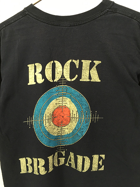 [4] 古着 00s DEF LEPPARD 「Rock Brigade」 ハード ロック バンド Ｔシャツ M 古着