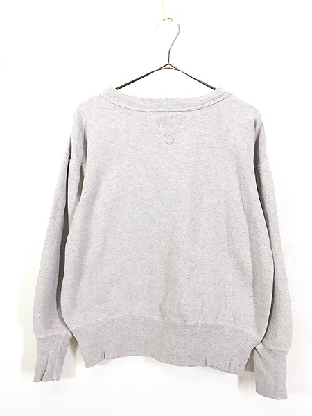 ビンテージ50s 60s VINTAGE SWEAT SHIRT 無地 グレー スウェット ...