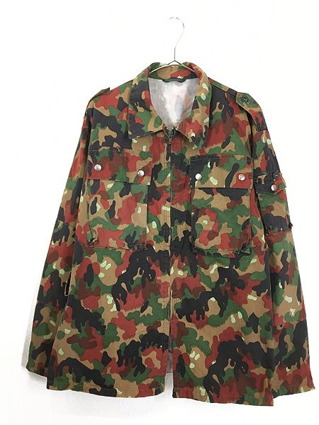 正規店格安】 ヴィンテージ VINTAGE スイス軍 アルペン カモ