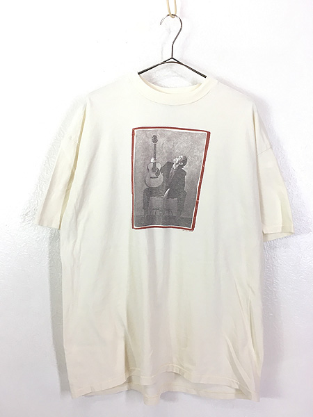 古着 90s USA製 JAMES TAYLOR ロック ミュージシャン フォト Tシャツ