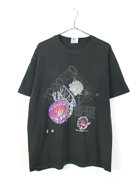 【USA製】90's ヴィンテージ NBA RAPTORS ラプターズ Tシャツ