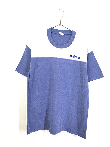 【超貴重】80s vintage adidas リンガーTシャツ