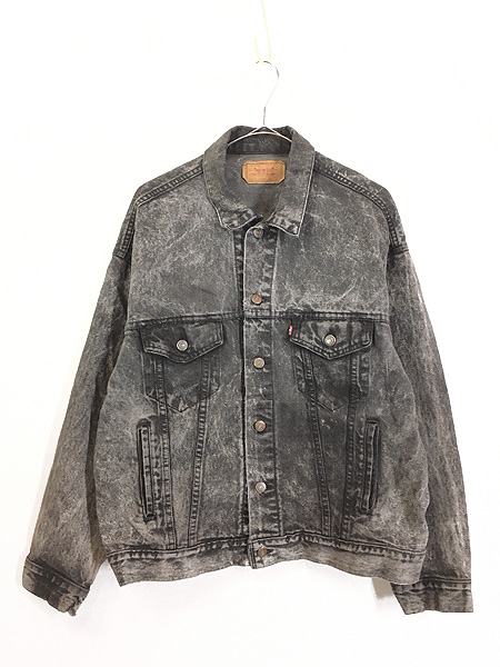 Levi's 90s USA製 70507-0253 ブラックデニムジャケット | www