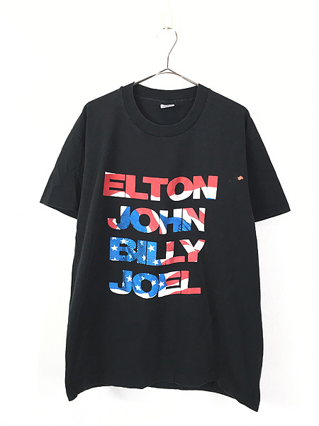 古着 90s USA製 Elton John & Billy Joel 全米 ツアー ロック