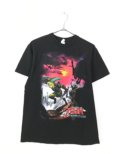 ゲーム zelda ゼルダの伝説 Tシャツ