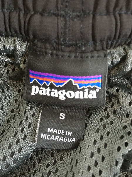 古着 20s Patagonia 無地 ソリッド バギーズ ロング ショーツ ショート パンツ 黒 S 古着 - 古着 通販 ヴィンテージ　古着屋  Dracaena ドラセナ
