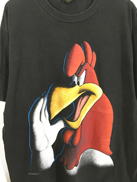 古着 90s USA製 LOONEY TUNES フォグホーン レグホーン BIG