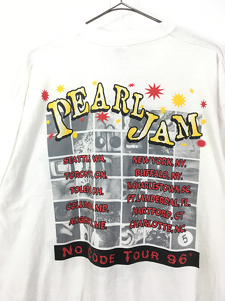 古着 90s USA製 PEARL JAM 「NO CODE TOUR 96'」 ツアー グランジ 