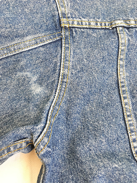 古着 80s USA製 Levi's 57514-0218 ロング ポケット デニム ジャケット