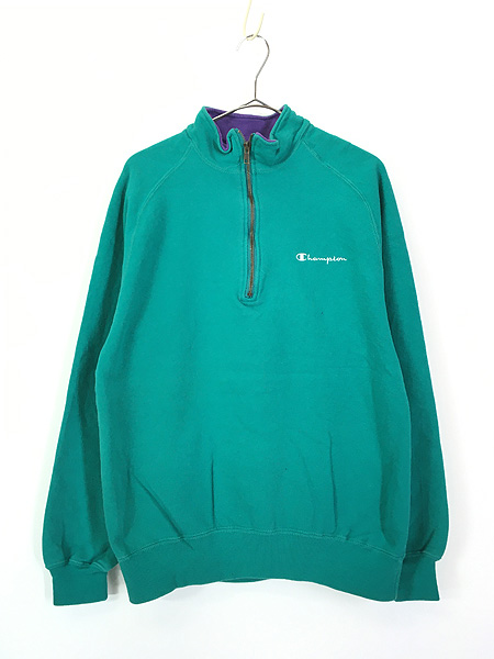 【 patagonia 】美品 90s 総柄 ハーフジップ フリース USA製