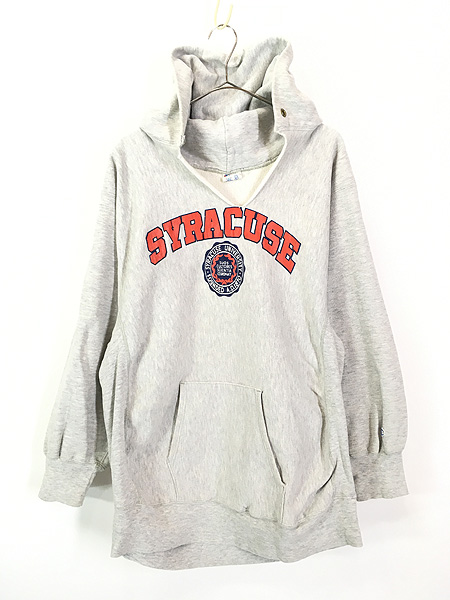 古着 80s USA製 Champion Reverse Weave 「SYRACUSE」 カレッジ 