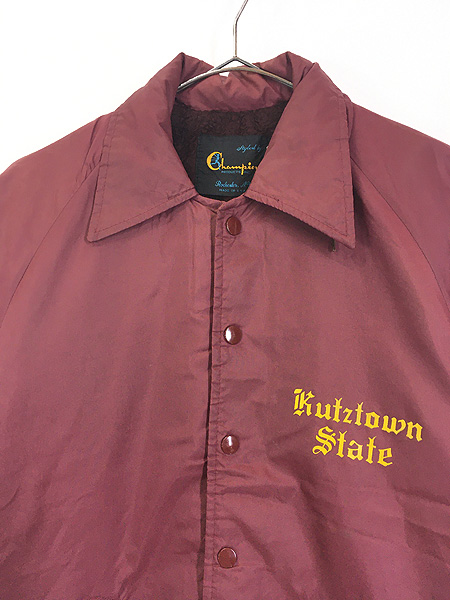 古着 70s USA製 Champion ランタグ 「Kutztown State」 カレッジ 裏