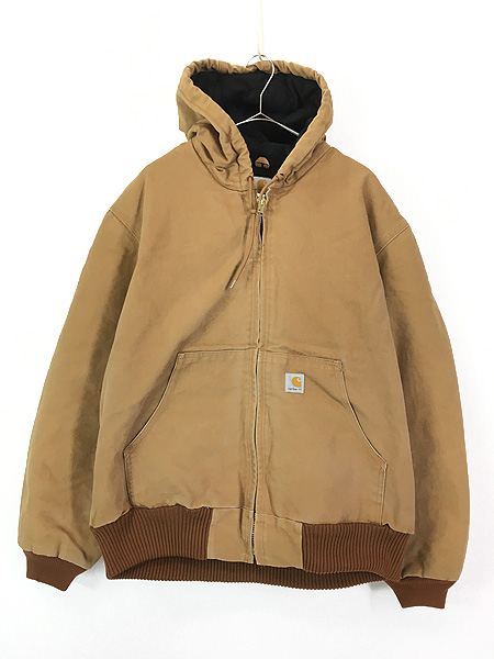 90s Carhartt アクティブジャケット ブラウン ダックジャケット古着屋_rooom