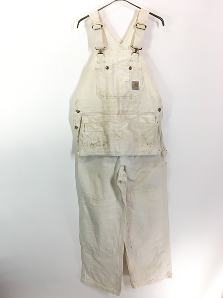 【美品】80~90's Carhartt ハンティングダックオーバーオール