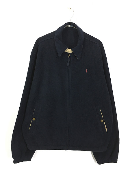 古着 90s Polo Ralph Lauren フリース スウィング トップ ブルゾン 