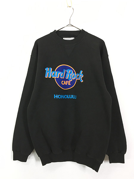 古着 90s USA製 Hard Rock Cafe 「HONOLULU」 ハードロック ヘビー 