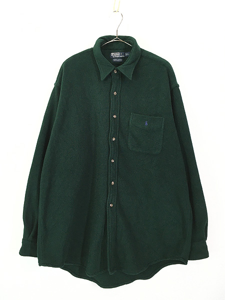 90s RALPH LAUREN BIG SHIRT ブラックウォッチBDシャツ-