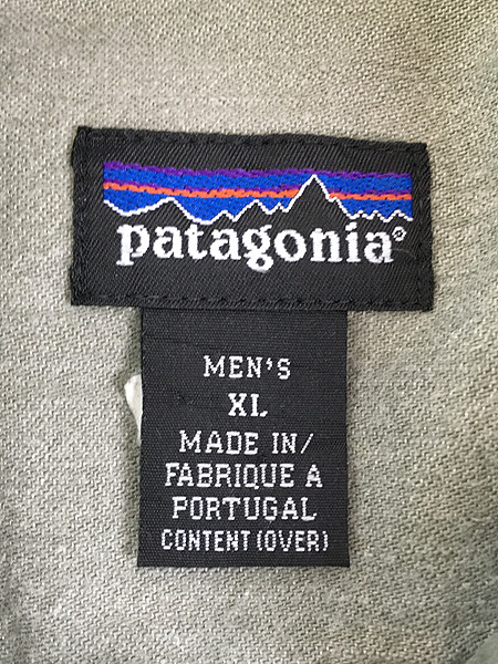 古着 05s Patagonia グレー デニム スナップ シャツ XL 古着