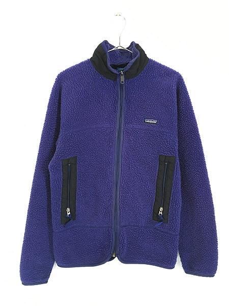 古着 90s USA製 Patagonia 初期 レトロX PEFメッシュ パイル フリース ...