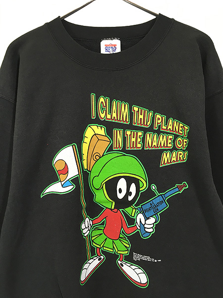 古着 90s USA製 LOONEY TUNES Marvin the Martian マービン BIG