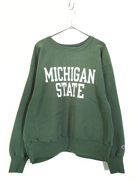 古着 00s Champion Reverse Weave 「MICHIGAN STATE」 リバース