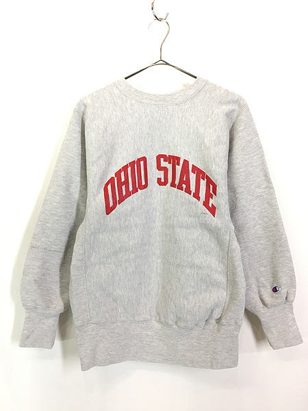 古着 90s USA製 Champion Reverse Weave 「OHIO STATE」 アーチ