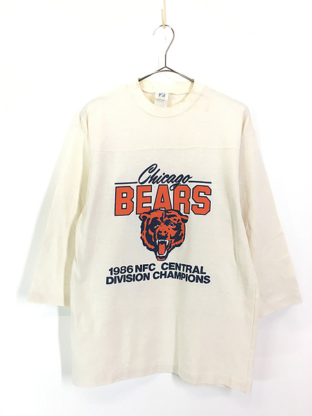 古着 80s NFL Chicago Bears ベアーズ フットボール Tシャツ M 古着