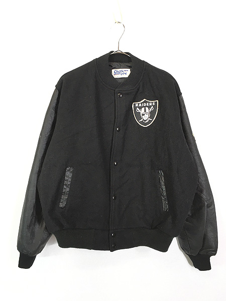 古着 90s USA製 NFL Las Vegas Raiders レイダース ウール スタジャン ...