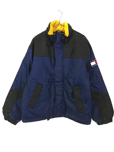 古着 90s TOMMY HILFIGER 「EXPEDITION」 フラッグ ロゴ パッチ 2way