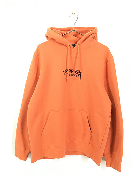 古着 Stussy ステューシー ワンポイント センター 刺しゅう スウェット