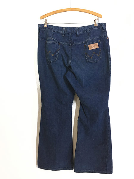 古着 60s USA製 Wrangler 濃紺 ライトオンス デニム パンツ ジーンズ