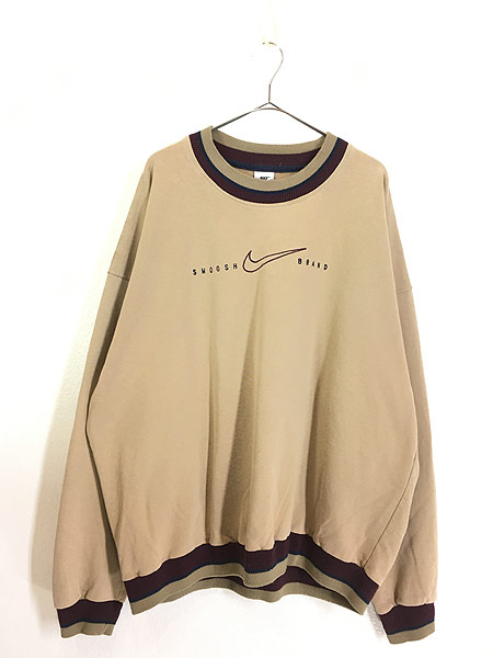 90s NIKE ナイキ キッズ レディース スウェット 古着 L-