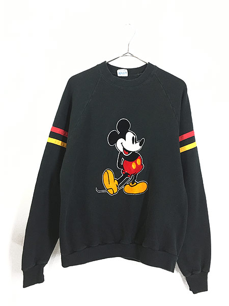 高級素材使用ブランド スウェット プリント Mouse Mickey Disney 80s Usa製 トレーナー 古着 ディズニー ミッキーマウス 公式 Xlサイズ以上 Www Construtoraholanda Com Br