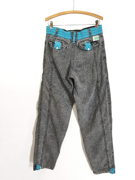 古着 90s Levi's 「Sport Jeans」 BIGポケット ブラック ケミカル